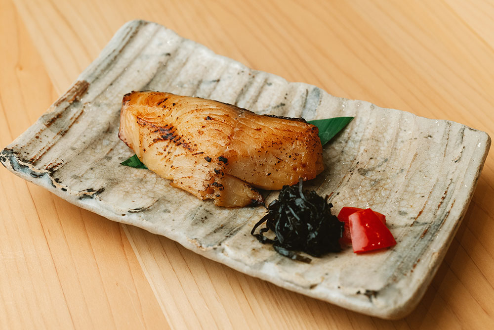 Grilled fish